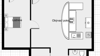 Prodej bytu 2+kk/L, OV, 71,44 m2, Volutová 2520/10, Praha 5 Stodůlky