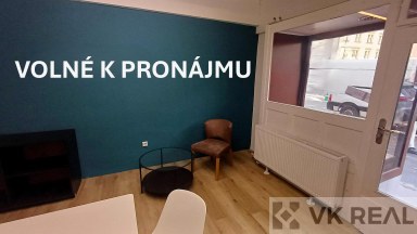 Pronájem kanceláře/obchodu 20m2, Bělohorská, Praha 6 - Břevnov