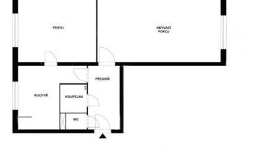 Prodej bytu 2+1, OV, 53m2, ul. Pod Lipami 2516/74, Praha 3 - Žižkov