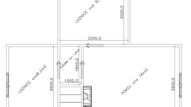 Prodej chaty 4+1/S/G, OV, 92m2, se zahradou 320m2, Slavíkov - Dlouhý č.ev.69