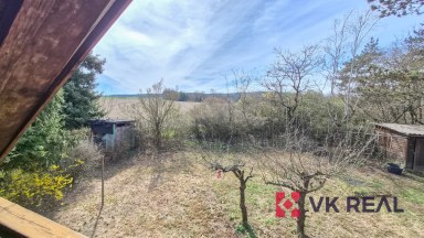 Prodej chaty cca 40m² s pozemkem 489m², Velká Lečice, okr. Příbram