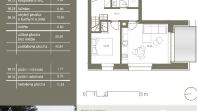 Prodej bytu 3+kk/L, cca 59m2 vč. lodžií, novostavba, Javorná, okr. Klatovy