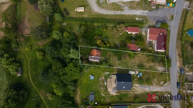 Prodej zděné chaty cca 70m2, vlastní pozemek 891m2, Pňovany, okr. Plzeň-sever