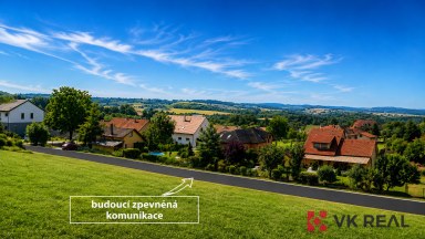Prodej stavebního pozemku 1.523 m2, Soběhrdy, okres Benešov