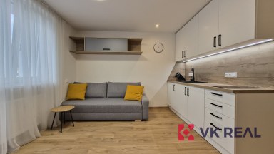 Pronájem bytu 1+kk s balkónem, 21 m² + 6 m², Plzeň – Bory, ul. Raisova