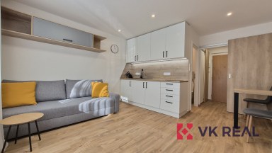 Pronájem bytu 1+kk s balkónem, 21 m² + 6 m², Plzeň – Bory, ul. Raisova
