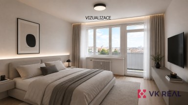 Pronájem bytu 2+1/3xbalkón, 2xkomora, celkem 70m2, ul. Mandlova, Plzeň – Bory
