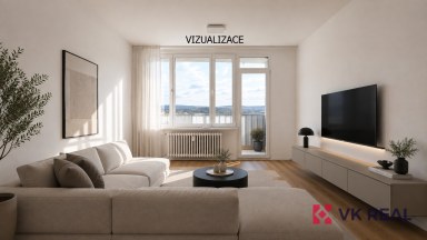 Pronájem bytu 2+1/3xbalkón, 2xkomora, celkem 70m2, ul. Mandlova, Plzeň – Bory