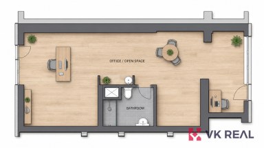 Pronájem nebytového / obchodního prostoru cca 75 m² – Praha 17, Řepy, ul. Na Moklině