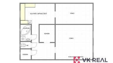 Prodej bytu 3+kk, cca 84m2, OV, Nádražní 71, Heřmanova Huť