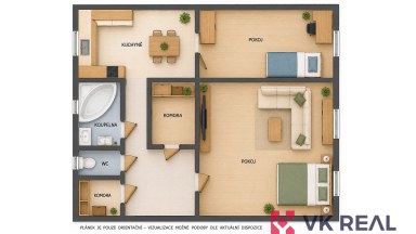 Prodej bytu 3+kk, cca 84m2, OV, Nádražní 71, Heřmanova Huť