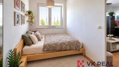 Prodej bytu 2+kk, celková plocha cca 45 m2, ul. Mládeže 458/10, Praha 6-Břevnov