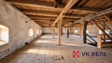 Prodej historické zámecké sýpky s mimořádným investičním potenciálem – obec Trhanov, Chodsko