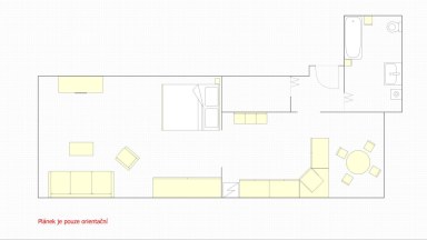 Prodej bytu 1+1, OV, cca 48m2, ul. Plzenecká 73, Plzeň